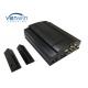 Compact 4 Channel Mobile DVR H.264 HDD with Panic Button Built - In GPS