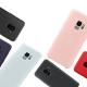 Anti Fouling Mobile Phone Silicone Cases  Shockproof Shell With Microfiber