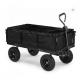 Hand Push 4 Wheel Iron Garden Wagon Tool Cart for Easy Transportation of Tools