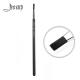 Flat Edge Firm Tightline Eyeliner Brush Antimicrobial Synthetic Hair