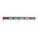 Single Row 32.5 Inch 180W Car Led Light Bar 4x4 offroad Led Light Bar Amber White Dual Color Offroad Lights