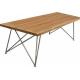 Wooden Clothing Store Display Tables , Flooring Stand Merchandise Display Tables