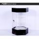 Rotating Multi-tiered Acrylic LED Lighting Jewelry Display Lockable Case