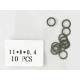 Individual Packaging Shock Valve Shims Stamping Technology 0.5mm - 10mm Thickness