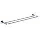 High Quality Double Towel Bar,Brass Material Chrome Finished,Bathroom Accessories,Towel Bar