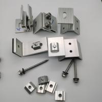 Durable Aluminum Frame Solar Rail Clamps For Modern Apartment PV Systems