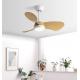 38-Inch Modern LED Ceiling Fan with 3 Blades DC Motor Remote Control Switch Project Installation for Living Room Interiors