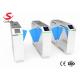Stainless Steel Automatic Turnstile Gate Biometric Speed Security Flap Turnstile
