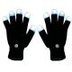 Fingertip Light Up LED Hand Gloves RGB Color 6 Flashing Modes For Adults