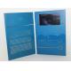 5 silver printing Video Brochure Card , fair display lcd video business cards