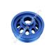 Blue Spray Painting CNC Precision Turning Parts Belt Pulleys