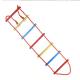Rainbow Plastic Step Kids Climbing Rope Ladder