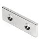Rectangular Ring Shape Neodymium Countersunk Magnet with Nickel Plated