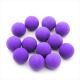 Purple High Temperature Rubber Ball Seal Food Grade Solid Rubber Ball