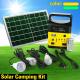 7500mah 10W 6V Solar Panel Energy System Indoor Solar Lighting Kits With MP3 FM Radio