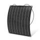 Black Fiber ETFE Surface 50w Flexible Solar Panel For Yacht Rv Camping Travel Off Road