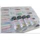 Pharma Lab Hologram Laser 10ml Vial Label Stickers With Glossy Finish