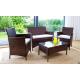 WF-15161 all weather outdoor conversation furniture set with cushion