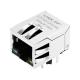 LPJ4012GENL 10/100 Base-T Integrated Magnetics Right Angle RJ45 Connector