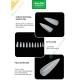 500pcs Sharp Shape Lady Artificial Nails Half Tips And Full Cover False Nail