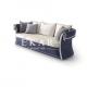 Modern Elegant Velvet Fabric Linen Leather 8 Seater Sofa Set For Living Room