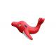 Small Red Dolphin Inflatable Water Floating Toys 3*1m for Park