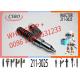 Diesel Engine Injector 235-1401 10R-3264 10R-7229 200-1117 211-3025 For  C18 C15 Common Rail