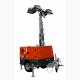 Mining Diesel Light Tower Adjustable With 4 Stable Legs Vertical Retractable Mast