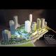 Laser Cut Architectural Landscape Model 1:300 Vancouver Oakridge West Bank