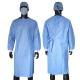 SMS Blue Disposable Medical Surgical Gown