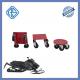 Trailer Ski Guides Stamping Alloy Snowmobile Moving Cart 1500 Pounds Rubber Cover