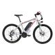 White 48v 26 Inch Electric Bicycle Aluminum Alloy Hub Hard Wearing