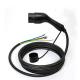 Type2  EV Charging Cable Europe Standard Electric Car Charger Cable Plug 3.5kW AC 250V