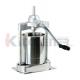 Stainless Steel Homemade Manual Sausage Stuffer Filler With Front Locking Cylinder