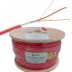 2x1.0mm2 Tinned Copper/Copper Stranded Power Limited Fire Alarm Cables Industrial Grade