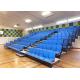 Blow Moudled Retractable Grandstand / Retractable Tiered Seating With Tip - Up