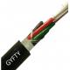 24 48 Core Outdoor GYFTY Fiber Cable With FRP Strength Member