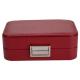 Multi Functional Leather Travel Jewellery Box , Easy To Carry Mini Travel Jewellery Case
