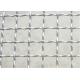 Double 1mm Stainless Steel Crimped Wire Mesh Square Opening Screen
