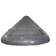 ASME Standard Conical Bottom Pressure Vessel Dished Cap Head with Welding Connection