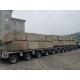 Flatbed Self Propelled Modular Transporter Semi Trailer For Heavy Duty Transportation