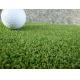 Natural Fake Artificial Golf Grass / Synthetic Golf Grass 15mm Pile Height