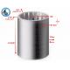 316l Wedge Wire Filter Screen 0.02mm Slot Welded Stainless Steel