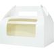 Treat Boxes With Window, Food-Grade Paper Boxes For Food, Gift Boxes Bakery Boxes For Birthday Wedding Party Favors