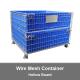 Hollow Board Collapsible Wire Containers 800～1500 KG Load warehouse storage rack