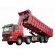371hp Howo 8x4 tipper truck / dumper truck HW76 cab with one berth 7m length