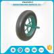 Natural Rubber Solid Wheelbarrow Wheels Anti Loose Air 240mm Alxe Length SGS