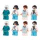 MOC character career model hospital patient nurse paramedic doctor mini figures building blocks