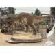 Fiberglass Dinosaur Statue Garden Resin Animals Tyrannosaurus Sculpture