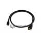 FHD Industrial Mini Hdmi Cable A To C 3ft 6ft 10ft For Protable Devices